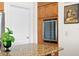 Kitchen with marble countertops, stainless steel appliances, and wine cooler at 13548 Lake Magdalene Dr, Tampa, FL 33613