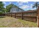 Fenced backyard providing privacy and security at 16503 W Course Dr, Tampa, FL 33624