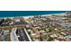 Stunning aerial view of a coastal neighborhood with close proximity to the beach at 180 58Th Ave, St Pete Beach, FL 33706