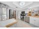Modern kitchen with stainless steel appliances, granite countertops, and ample cabinet space at 20 Windrush Bay Dr, Tarpon Springs, FL 34689