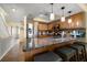 Updated kitchen with stainless appliances, granite counters, and breakfast bar at 2511 Bay Blvd # B, Indian Rocks Beach, FL 33785