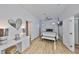Clean and modern bedroom with neutral tones, wood floors, and streamlined furniture at 3012 W Barcelona St # 7, Tampa, FL 33629