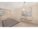 Dining area with vintage table and chairs, plush carpet and an attractive area rug at 3128 59Th S St # 206, Gulfport, FL 33707
