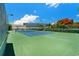 Well-maintained community tennis court, ready for a match at 3128 59Th S St # 206, Gulfport, FL 33707