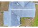 Birds-eye view of roof showing good condition, various valleys, and new repairs at 3353 Montano Ave, Spring Hill, FL 34609