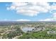Expansive aerial view showcasing the community and neighborhood with a picturesque horizon and clear skies at 403 Westbrook Ave, Brandon, FL 33511