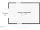 Floor plan of storage (unfinished) measures 18'8'' x 12'4'' for additional storage solutions at 403 Westbrook Ave, Brandon, FL 33511