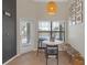 Charming breakfast nook with a view of the pool, perfect for casual dining at 4535 29Th Avenue E Cir, Palmetto, FL 34221