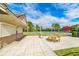 Community area with basketball court, picnic tables, and serving area for residents at 6218 Bridgevista Dr, Lithia, FL 33547