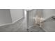 Carpeted staircase with white handrail and trim at 6306 Tillandsia Pl, Tampa, FL 33610