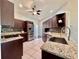 Updated kitchen with stainless steel appliances, granite countertops and ample counter space at 6534 Fairway Gardens Dr # 17-201, Bradenton, FL 34203