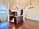 Spacious open concept kitchen with stainless steel appliances, tile flooring, and wood cabinets at 6534 Fairway Gardens Dr # 17-201, Bradenton, FL 34203