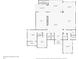 Floor plan of the second floor showcasing the bedrooms, kitchen, and living room at 885 Seaview Cir # 20, Crystal Beach, FL 34681