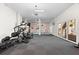 Spacious home gym with state-of-the-art equipment and ample workout space at 885 Seaview Cir # 20, Crystal Beach, FL 34681