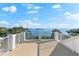 Expansive roof deck offering panoramic views of the water and surrounding landscape at 885 Seaview Cir # 20, Crystal Beach, FL 34681