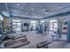 Well-equipped fitness center featuring modern exercise machines and ample space for a complete workout at 1015 Seagrape Dr, Ruskin, FL 33570