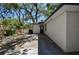 A spacious backyard featuring a cement patio at 1247 21St St, Sarasota, FL 34234