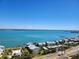 Stunning aerial view showcases the waterfront property and community amenities at 1290 Gulf Blvd # 1701, Clearwater Beach, FL 33767