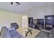 Cozy living area featuring an open design and comfortable seating at 13742 Artesa Bell Dr, Riverview, FL 33579