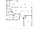 An overhead floor plan of the house outlines the spacious layout and room dimensions at 1941 Kentucky Ne Ave, St Petersburg, FL 33703