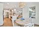 Bright open concept kitchen with stainless steel appliances and eat-in breakfast nook at 3905 W San Obispo St, Tampa, FL 33629
