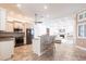 Open-concept layout connecting the kitchen and living room, ideal for entertaining and Gathering gatherings at 4822 Hamlets Grove Dr, Sarasota, FL 34235