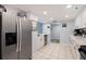 Bright kitchen featuring stainless steel appliances and ample counter space at 6287 Bahia Del Mar Cir # 801, St Petersburg, FL 33715