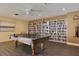 Recreation room featuring a ping pong table and walls lined with bookshelves at 6287 Bahia Del Mar Cir # 801, St Petersburg, FL 33715
