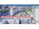 A lovely view of an apartment community showing the water, buildings, and many parking spaces at 700 S Harbour Island Blvd # 342, Tampa, FL 33602