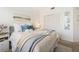 Inviting bedroom featuring soft bedding, side table, and closet at 700 S Harbour Island Blvd # 342, Tampa, FL 33602