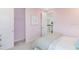 Bedroom featuring carpet, a walk-in closet, and decor at 845 Steel Dr, Apollo Beach, FL 33572