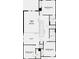Second floor layout of a two-story home featuring a loft, and bedrooms 2, 3, and 4 at 845 Steel Dr, Apollo Beach, FL 33572