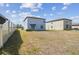 Expansive backyard showcasing ample room for recreational activities at 10013 Caraway Spice Ave, Riverview, FL 33578