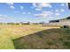 Expansive backyard featuring green space and a perimeter fence at 10013 Caraway Spice Ave, Riverview, FL 33578