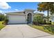 Charming single-story home featuring a well-manicured lawn and a two-car garage in a tranquil neighborhood at 11220 Godwit Ct, New Port Richey, FL 34654
