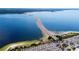 The Bayside Bridge spans Old Tampa Bay providing passage between Clearwater and Tampa with beach front parking below at 1250 S Pinellas Ave # 405, Tarpon Springs, FL 34689