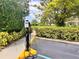 Electric vehicle charging station for residents in community at 2021 Shangrila Dr # 14, Clearwater, FL 33763