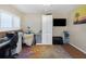 Inviting home office features custom storage, a functional desk area, and ample natural light at 2021 Shangrila Dr # 14, Clearwater, FL 33763