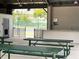 Shaded pavilion with picnic tables, offering a comfortable space for outdoor activities at 2021 Shangrila Dr # 14, Clearwater, FL 33763