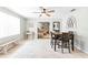 Bright dining room with modern decor and an open floor plan at 27343 Warner Ave, Brooksville, FL 34602