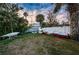 Backyard with recreational boat equipment at 4805 Alt 19 # 421, Palm Harbor, FL 34683