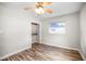 Bedroom with closet and wood-look floors at 5324 3Rd N Ave, St Petersburg, FL 33710
