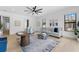 Bright living room filled with natural light, showcasing modern furnishings and stylish decor at 5865 Creek Ridge Rd, Brooksville, FL 34601