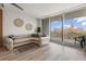 Inviting living room features hardwood floors, contemporary decor, and a cozy seating area at 700 Beach Ne Dr # 705, St Petersburg, FL 33701