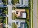 Bird's eye view of home with nice lawn at 8127 Tarsier Ave, New Port Richey, FL 34653