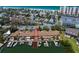 Waterfront condo community featuring private boat docks and beach access nearby at 829 E Gulf Blvd # 107, Indian Rocks Beach, FL 33785