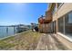 Waterfront condo featuring a private backyard and a private boat dock at 829 E Gulf Blvd # 107, Indian Rocks Beach, FL 33785