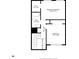 Upstairs layout with the primary bedroom, a secondary bedroom and shared bath at 829 E Gulf Blvd # 107, Indian Rocks Beach, FL 33785