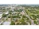 Aerial view of neighborhood near downtown showcasing the property's location in a vibrant area at 111 Orangeview Ave, Clearwater, FL 33755