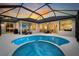 Inviting pool with a screened enclosure at 14019 Nighthawk Ter, Lakewood Ranch, FL 34202